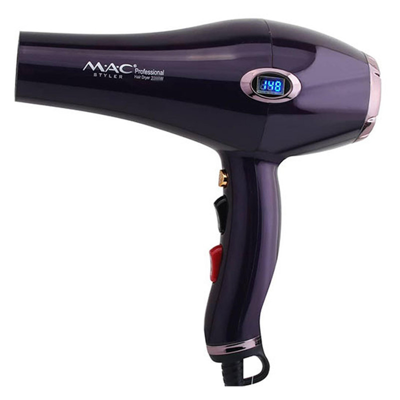 سشوار مک مدل MC-6685 موتور سنگین با باد سرد و متمرکزکننده