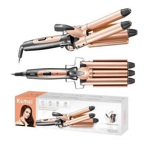 فر کننده مو کیمی مدل KM-1010 سه لول