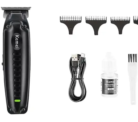 ماشین اصلاح کیمی مدل KM1579 با برش مستقیم و استیل ضد زنگ(آف)