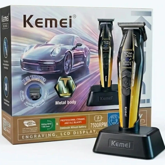 ماشین اصلاح کیمی مدل KM1917 با تیغه سرامیک برش مستقیم