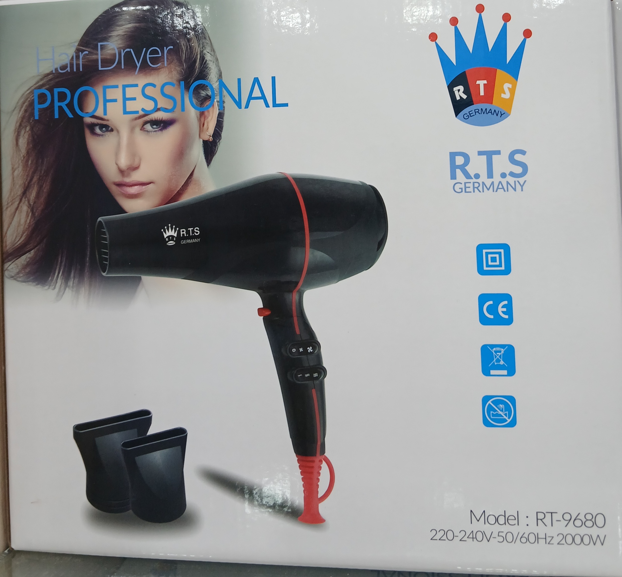 سشوار ار تی اس مدل RTS RT-9680
