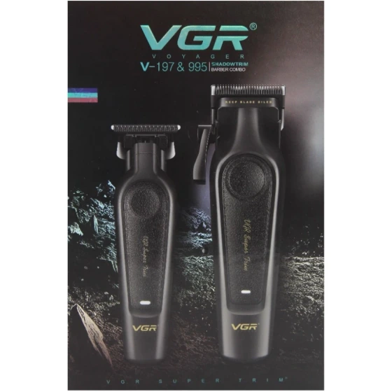 ست ماشین اصلاح وی جی آر مدل V-197 و V-995