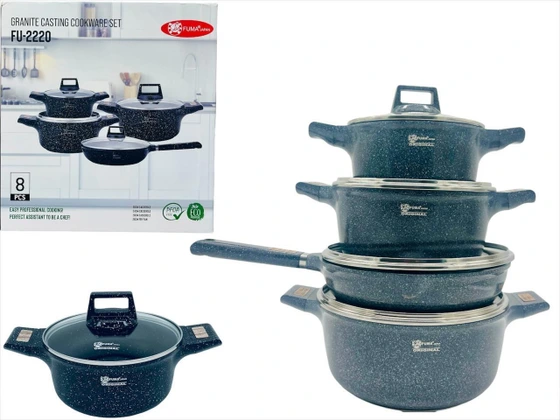 سرویس قابلمه فوما مدل FU-2220 ظرفیت ۸ پارچه
