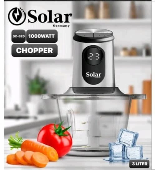 خردکن سولار مدل GC-620 مناسب آماده سازی سریع مواد غذایی