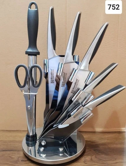 سرویس چاقوی آشپزخانه ۸ پارچه همیلتون مدلHK-752