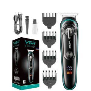 ماشین اصلاح وی جی آر مدل V-075 با تکنولوژی برش مستقیم و تیغه استیل