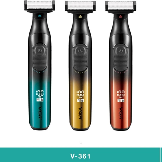 ماشین اصلاح وی جی آر مدل V361 با تکنولوژی برش مستقیم و ضد آب